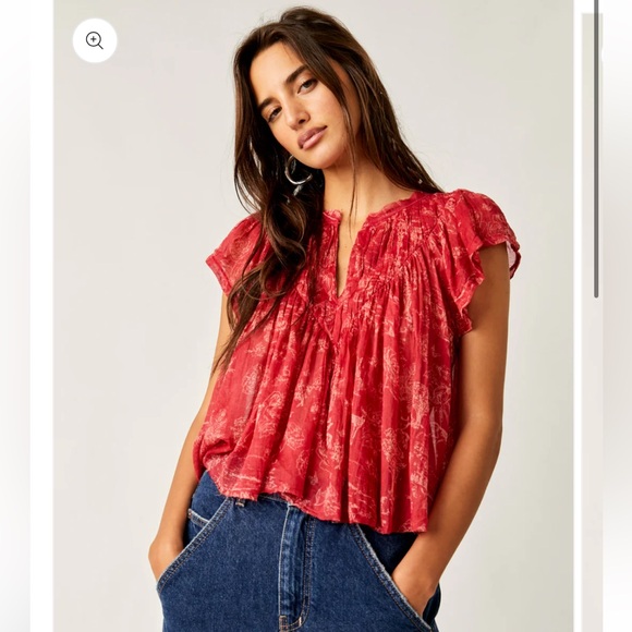 Free People Tops - Free people Printed Padma Top